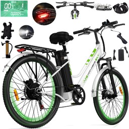 Rower elektryczny Witambike C26PRO 250W 120km 26"miejski Mężczyźni/Kobiety