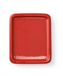 Fine Dine Taca porcelanowa GN 2/4, czerwona