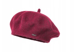 Beret damski MICHELE Bordo