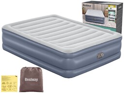 Materac Dmuchany Dwuosobowy Bestway 152x203x51 6713I z Pompką