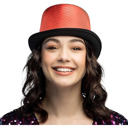 Boland - Błyszczący cylinder Caprice, kapelusz na kostiumy