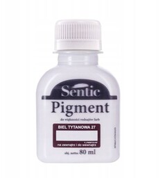 SENTIC Pigment do farb 80 ml Biel Tytanowa
