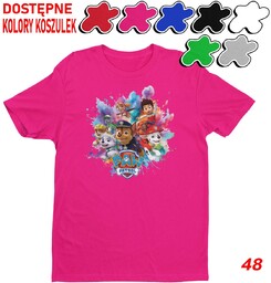 Dziecięca Koszulka Z Nadrukiem Psi Patrol Duży Wybór