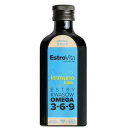 ESTROVITA Olej Omega 3-6-9 Immuno Kids Cytrynowy (150