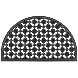 Relaxdays Wycieraczka 75 x 45 cm, antypoślizgowa, gumowa,