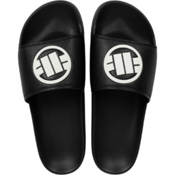 Pit Bull Klapki Logo Black