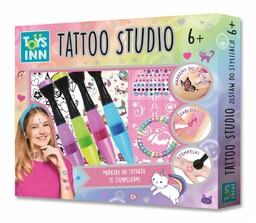 Zestaw Tattoo Studio Markery do tatuażu ze stempelkami