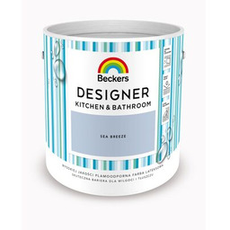 Farba lateksowa Beckers Designer KitchenBathroom Sea Breeze 2,5