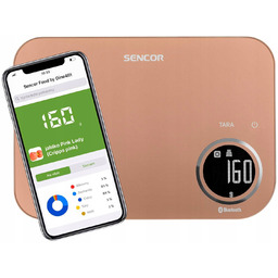 Sencor Waga Kuchenna Z Bluetooth Aplikacją 8 Kg