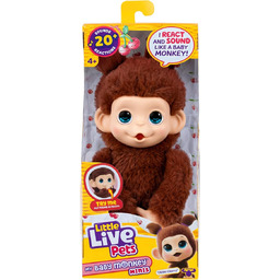 Little Live Pets Baby Monkey Minis Chikki Cherry.