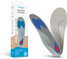 FootWave Ostroga Piętowa, wkładki ortopedyczne, Medium, 42-43, 1
