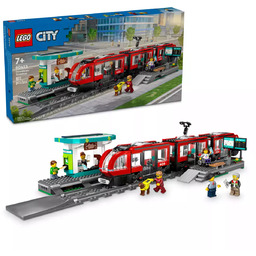 Lego City Tramwaj miejski ze stacją 60423 Lego