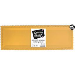 Elektrie du Chef 9455 talerz obiadowy, koronka, prostokątny,