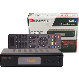 Tuner telewizji kablowej DVB-C Opticum C200 PVR