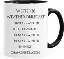 Game of Thrones Inspired ''Westeros Weather Forecast'' -