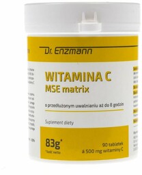 Mitopharma Witamina C MSE matrix 500 mg, 90