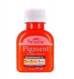 SENTIC Pigment do farb 80 ml Brzoskwiniowy D05