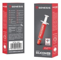 GENESIS PASTA TERMOPRZEWODZĄCA SILICON 801 0,5G NTG-1583