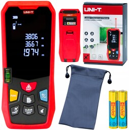Dalmierz Laserowy Miernik Cyfrowy Miara 40M Bateria Aaa