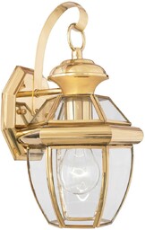Elewacyjna LAMPA ogrodowa QZ-NEWBURY2-S-PB Elstead QUOIZEL zewnętrzna LAMPA