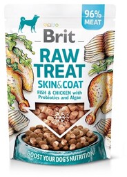 BRIT Raw Treat Skin Coat liofilizowany przysmak