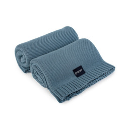 Poofi Kocyk bambusowy Pure Ocean Blue