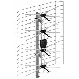 Antena Szerokopasmowa ASP-8 Z Symetryzatorem Abcv