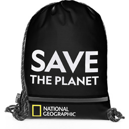 Plecak worek National Geographic Saturn 1,7L Czarny