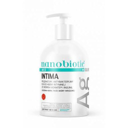 Nanobiotic Med Silver Intima, płyn do higieny intymnej,