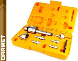 Darmet Kieł tokarski obrotowy, uniwersalny z końcówkami wymiennymi