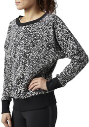 Bluza Reebok Crewneck - Speckled damska dresowa sportowa-S
