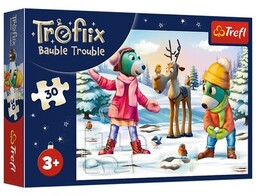 Trefl Puzzle TREFL Rodzina Treflików Świąteczny czasików 18313