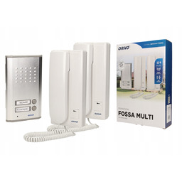 Domofon Dwurodzinny Fossa Multi OR-DOM-RL-903 Orno