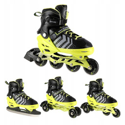 Rolki wrotki łyżwy hokejówki Nils wymienne dziecięce regulowane