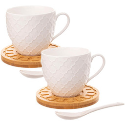 Orion Kubek ze spodkiem i łyżeczką dla dwojga