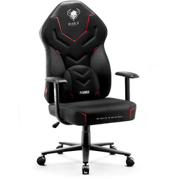 Fotel Gamingowy Obrotowy Czarny Diablo X-Gamer Normal Size