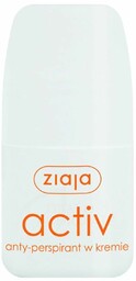 Dezodorant Roll-on ACTIV Antyperspirant w Kremie, Ziaja, 60ml