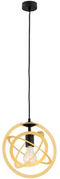 Lampa loft wisząca KOPERNIK 4025 złota vintage Argon