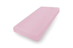 Babymatex Prześcieradło jersey z gumką 60x120 różowe 10