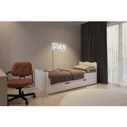 Łóżko z płyty 80222 ST M&K Foam Koło