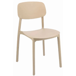 Edinos Beżowe Nowoczesne Sztaplowane Krzesło Do Ogrodu 15