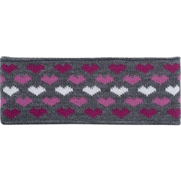 Eisglut Dziecięca opaska na czoło Herzilein dzieci, szara