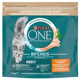 Purina Nestle Purina ONE ADULT Kot Kurczk&PłneZiarna 1,4kg