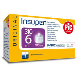 PIC Insupen Igły do penów 31G 6mm, 100