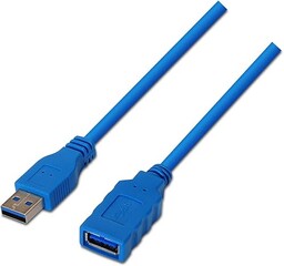 AISENS A105-0045 kabel przedłużający USB, 1 m, nadaje