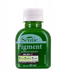SENTIC Pigment do farb 80 ml Zielony D17
