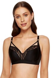 Biustonosz typu bralette Serena czarny70D