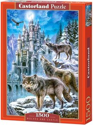 Castorland C-151141-2 wilki puzzle, kolorowe, L
