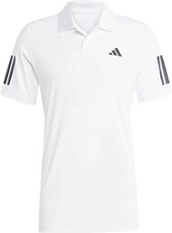 adidas Mężczyźni CLUB TENNIS 3-STRIPES POLO SHIRT, White,