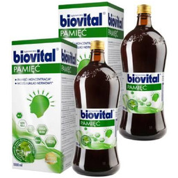 Zestaw Biovital Pamięć, 2 x 1 l
